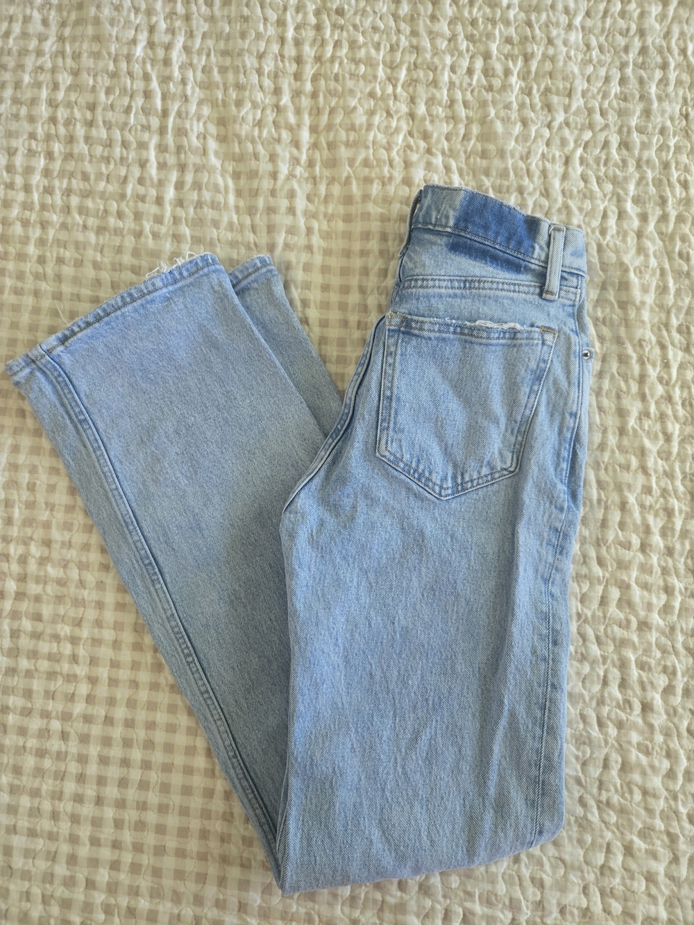 Abercrombie & Fitch The 90's Relaxed Jean High Rise, 24 Long